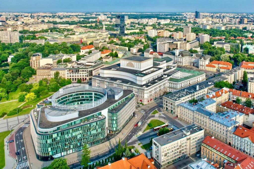 Orange 2 2Xmetro Fast Wifi 50'Tv Netflix Hbo Appletv+ Panorama Leilighet Warszawa Eksteriør bilde